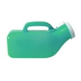 thumbnail image 2 of Cyenie 1200ml plastic urinal for men with a smooth spout and lid (green), Bottles Portable Urinals For Men Spill Proof 1200ml For Outdoor Car Travel, 2 of 9