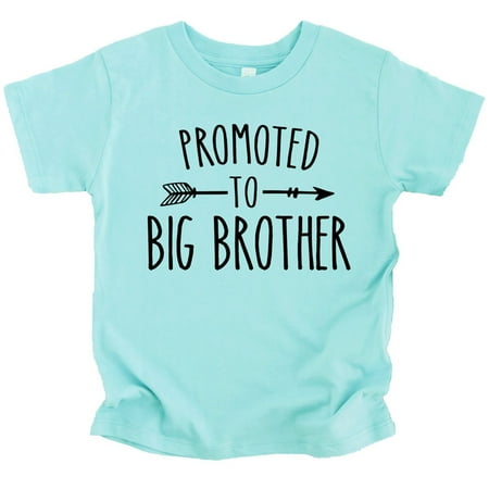 

Promoted to Big Brother Arrow Sibling Reveal Announcement Shirt for Boys Big Brother Sibling Outfit Chill Shirt 3T