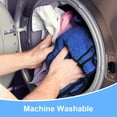 thumbnail image 4 of 5PCS Microfiber Cloth, Reusable Microfiber Cleaning Cloth for Window Cleaning/All Washing/Car/Domestic Polishing Machine, Super Absorbent 30x40cm, 4 of 5