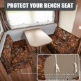 thumbnail image 2 of Uorisanigo RV Dinette Cushion Covers for RV Camper Stretchable Deer Camo Hunting Camper Cushion Covers Sofa Chair Furniture Protector with Car Bench 1 Backrest Cover & 1 Bench Cover, 2 of 7