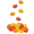 thumbnail image 5 of Fall Mini Gummi Pumpkins Bulk Candy Assorted Flavors- Orange, Lemon, Wild Cherry- Gluten Free, 5 of 6