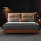 thumbnail image 4 of ltalian Light Luxury Wedding Bed New Modern Minimalist Leather Master Bedroom Fashionable Confortable cama luxo casal My Lux Decor Round, 4 of 16