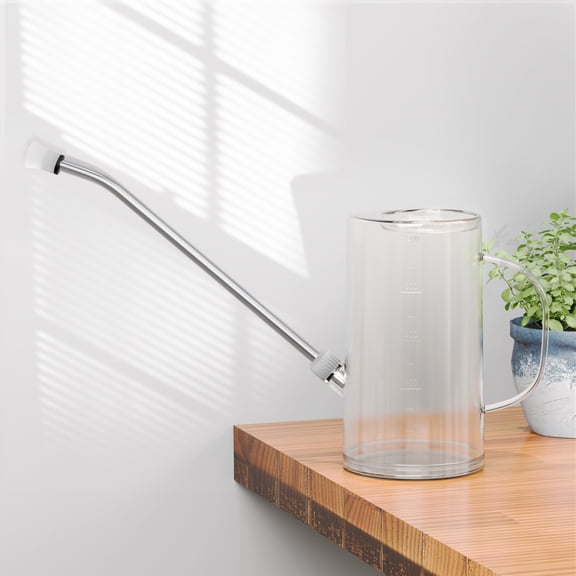 Watering Can Indoor Plants Long Spout, Guardwee Small Watering Can with Sprinkler Head for House Plants, Flowers, Succulents, Bonsai - 32oz