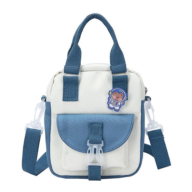 Style 3 Tote de nylon de las muchachas de la bolsa de mensajero del estudiante del collage del estilo encantador para los bolsos de hombro de las mujeres