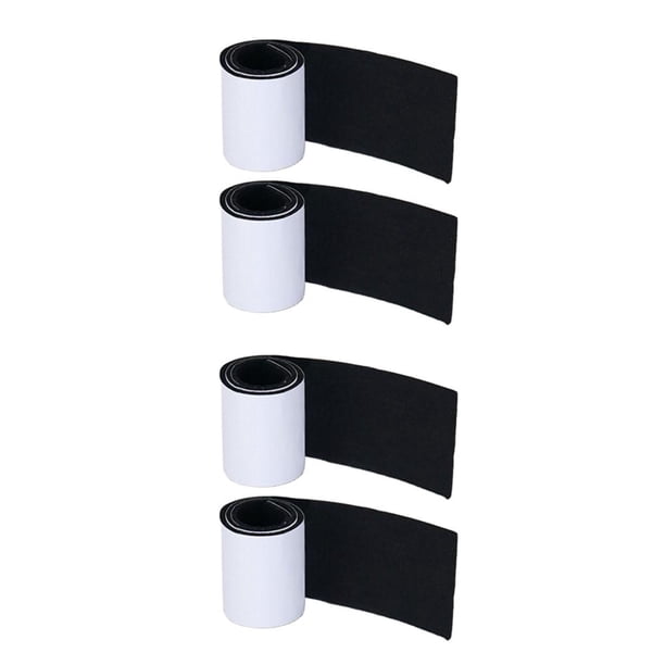 Bewildely 2 bolsas de almohadillas antideslizantes para vajilla blanca, solución para evitar resbalones y accidentes, tiras protectoras de negro 2Conjunto