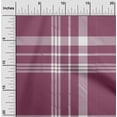 thumbnail image 2 of oneOone Georgette Viscose Wine Fabric Check Sewing Craft Projects Fabric Prints By Yard 42 Inch Wide, 2 of 4