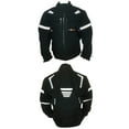 thumbnail image 4 of California Heat 12V StreetRider Heated Mens Motorcycle Jacket Black/White MD, 4 of 6