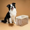 thumbnail image 4 of Airtight Pet Food Storage Container with Treat Dispenser Large Capacity Dog Cat Food Bin for Dry Kibble Cereal Soybean Flour and Animal Feed Storage for Kitchen Pantry Barn Garage Organization, 4 of 4