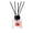 Multicolor B, variant on Fruit Scented Liquid Air Freshener Oil With Reed Diffuser Sticks Home Decor 2.08x2.08x5.78 In 1 Pack