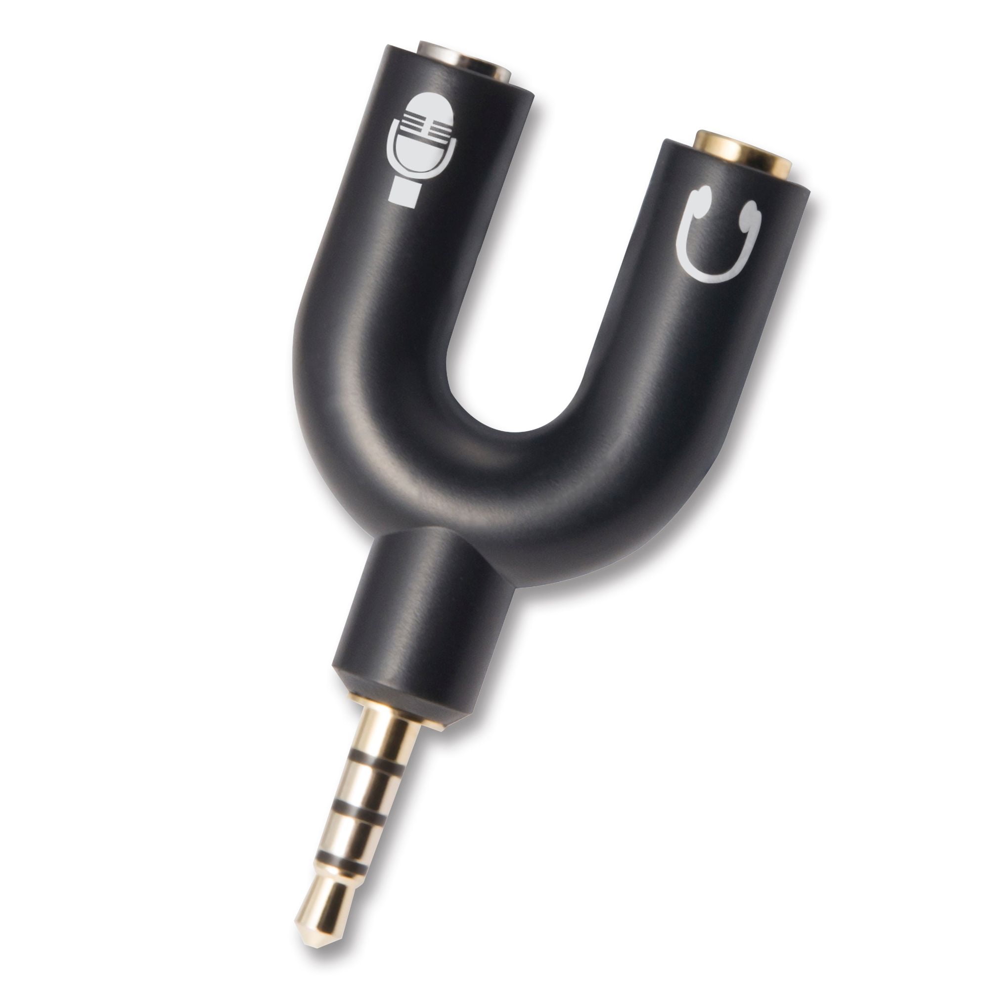 separate headphone and microphone jacks