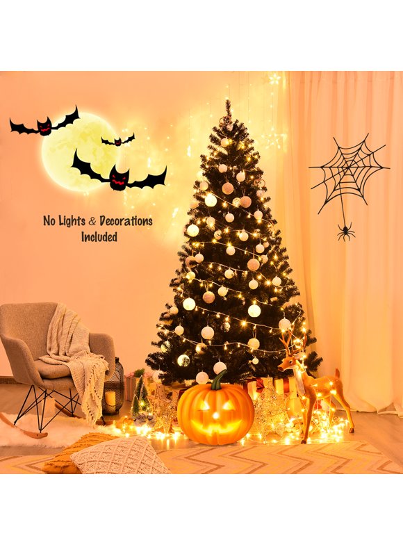 Black Christmas Trees