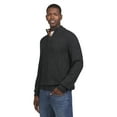 thumbnail image 3 of Chaps Men's & Big Men's Twist Mockneck Quarter Zip Pull Over Sweater, Sizes S - 2XL, 3 of 5