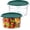 2, variant on 2 Pcs Dough Proofing Bucket with Lid, Round Food Storage Container 2 Qt Dough Bucket Clear Translucent Containers with Scale (Red)