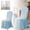 B, variant on Stretch Dining Chair Covers with Ruffled Skirt Slipcovers for Kitchen Chairs Soft Breathable Seat Cushions with Ties Elegant Washable Furniture Protectors for Home Hotel Banquet Party Wedding