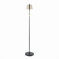 thumbnail image 4 of Lumisource Metric Industrial Floor Lamp, Black/Antique Brass, 4 of 8