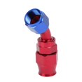 thumbnail image 1 of AN8 Hose End Fitting Swivel Aluminum Alloy Adapter for Oil Cooling to Oil Pipe, 1 of 3