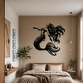 thumbnail image 3 of Elegant Mermaid Embrace Metal Wall Art, 3 of 11