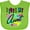 Apple Green, variant on Inktastic I Love My Aunt 80s Retro Style Boys or Girls Baby Bib