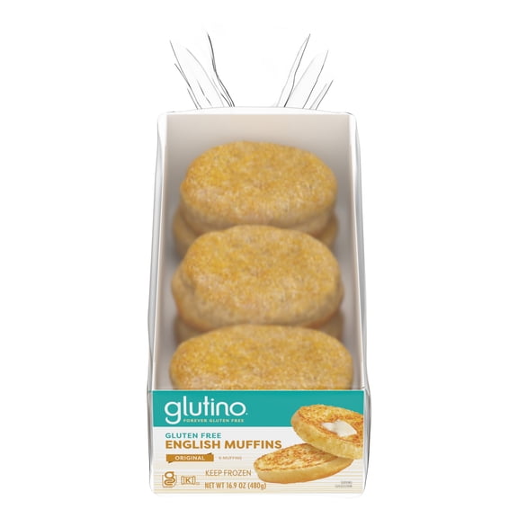 Glutino Gluten Free Original English Muffins, Frozen, 16.9 oz. (frozen)