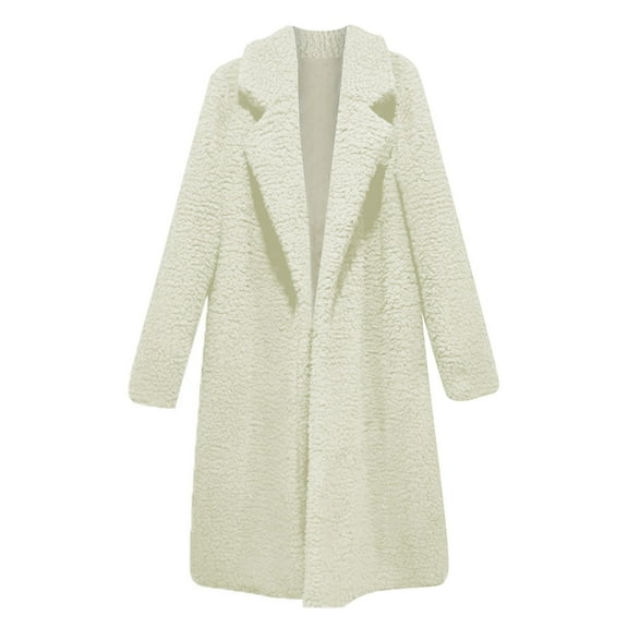 Aayomet Winter Coats For Women Women's Thickened Coat Puffer Down Jacket,White L