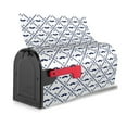 thumbnail image 4 of Fotbe Hipster Mustache Mailbox Covers Post Letter Box Cover Garden Decor Standard Size-21x18 in, 4 of 9