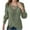 Green, variant on Diufon Knitted Tops for Women Trendy Lace Hollow Out Loose Long Sleeve Crewneck Shirts Casual Strip Blouse