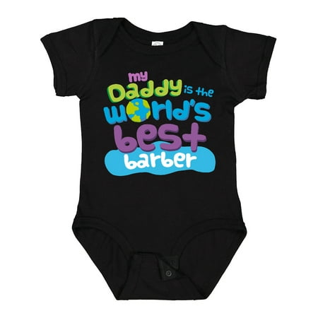 

Inktastic World’s Best Barber Daddy Gift Baby Boy or Baby Girl Bodysuit