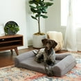 thumbnail image 2 of Happy Hounds Luna Gray Sofa Dog Bed - Large, 2 of 5