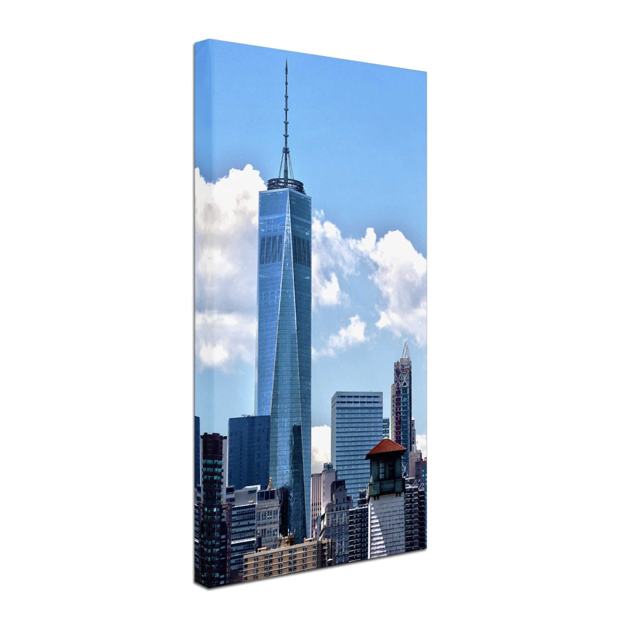 Trademark Fine Art "Freedom Tower I" Canvas Art by CATeyes