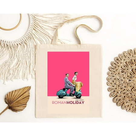 vintage Roman Holiday Tote Bag-TH22268