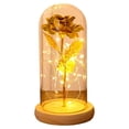 thumbnail image 2 of Cúpula de rosa artificial Ounissouiy decoración para fiestas rosa dorada cálida, 2 of 6