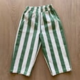 thumbnail image 5 of oqasdz Boys Pants Toddler Kids Baby Striped Printed Elastic Waisted Relaxed Fit Breathable Air Conditioning Pants Home Outfit Casual Outdoor, 5 of 5