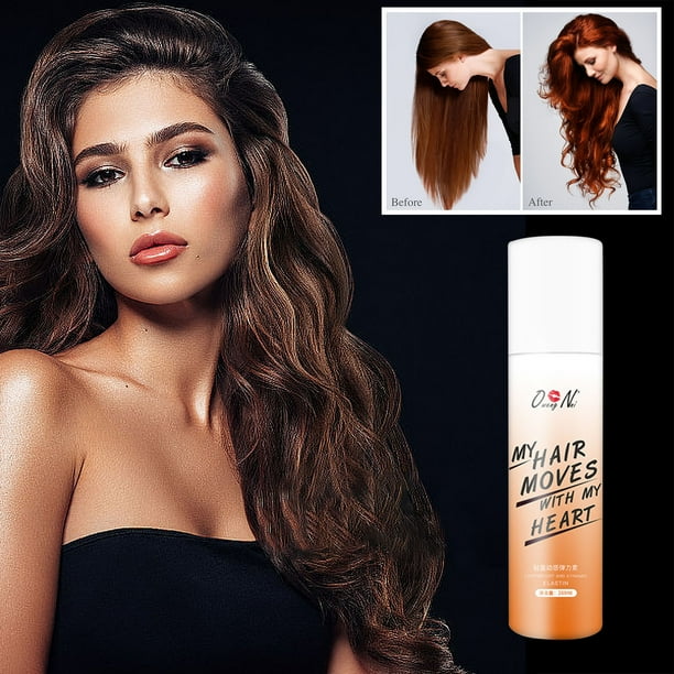 Crema hidratante con elastina marroquí para cabello rizado, permanente y acondicionador, peinado primavera, 500 ml.