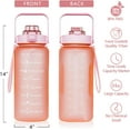 thumbnail image 3 of Best Friend Gift Women - Half Gallon Water Bottle with Sleeve - I Wish You Lived Next Door - Best Friend - BPA Free 64 OZ Water Bottle - with Time Marker Leakproof Water Jug, 3 of 6