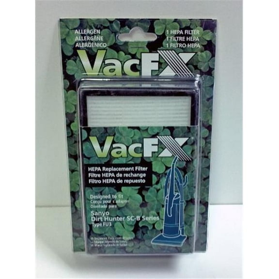 Sanyo Hepa Filter Fits Sanyo Upright Dirt Hunter Vacuum -