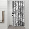 thumbnail image 3 of Boho Bathroom Curtain 36x72 Inches Earth Tone Tribal Pattern Waterproof Polyester Fabric Vintage Rustic Décor, 3 of 5