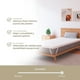 thumbnail image 3 of Colchoneta Topper Smooth Top Matrimonial ATMA Memory Foam, 3 of 8
