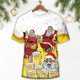 thumbnail image 1 of Camiseta con estampado 3D para hombre, uniformes de Navidad, Tops, ropa de Cosplay Unisex, camisetas holgadas de manga corta con cuello redondo, sudadera de fiesta de moda, 1 of 4