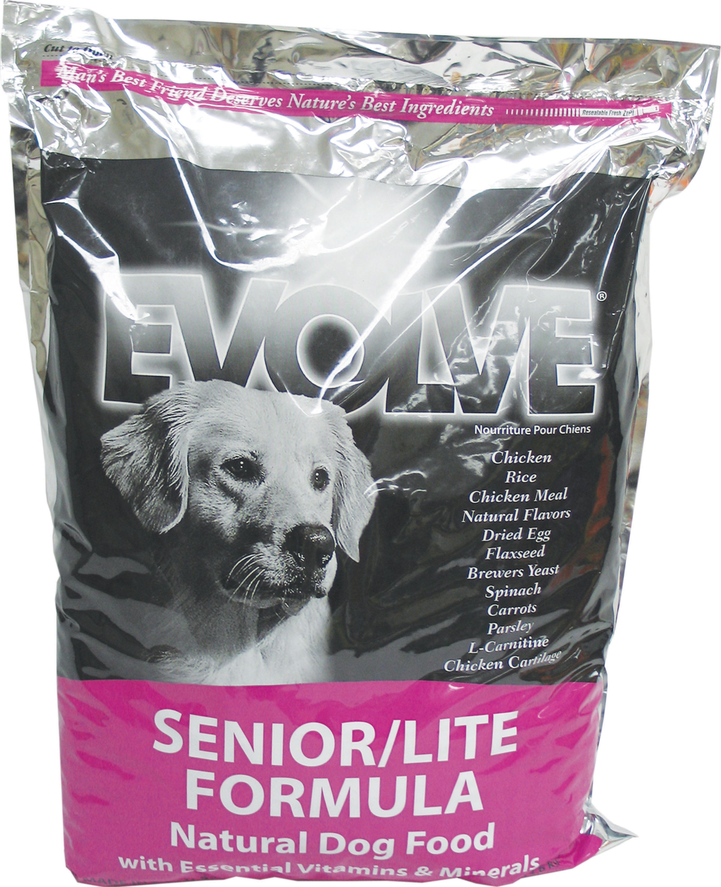 evolve senior dog food