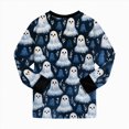thumbnail image 4 of KPOPLK Girls Halloween Pajamas Cute Pjs Kids Skeleton Sleepwear Clothes Sets Holiday Sleepwear,Size 4-5 Years, 4 of 9