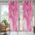 thumbnail image 5 of Outdoor Curtains for Patio Waterproof, Pink Marble Outdoor Privacy Panels Grommet, Modern Ombre Abstract Fluid Aesthetic Art Blackout Outside Curtains for Porch/Cabana 54"x108", 1 Panel, 5 of 8
