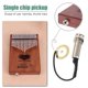 thumbnail image 5 of Kalimba Piezo Pickup Instrumento musical Thumb Piano Pick-up (3 transductores) Likrtyny Accesorios para instrumentos musicales, 5 of 9