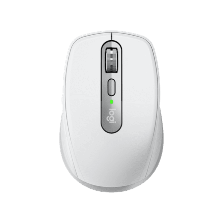 Logitech - MX Anywhere 3 Wireless Compact Mouse for Mac with Ultrafast Scrolling - Pale Gray