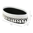 thumbnail image 3 of Unique Bargains Woven Storage Basket with Tassels for Key Tray Bowl Black, 3 of 5