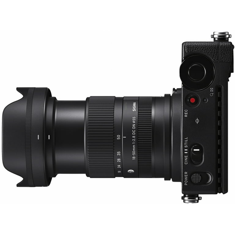 Sigma 18-50mm f/2.8 DC DN Lens, Sony E Mount, 27-75mm Equivalent