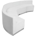 thumbnail image 2 of Flash Furniture Hercules Alon 5 Piece Reception Seating in White, 2 of 6