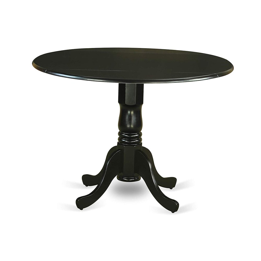 East West Furniture Dublin Round Table with two 9" Drop LeavesFinish