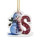 thumbnail image 4 of Adornos navideños con letras 2025, colgante de ciervo navideño, decoración de madera para mesa, adornos personalizados, 4 of 4