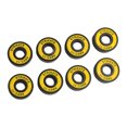 thumbnail image 1 of Rodamientos de Acero Sunnimix ABEC-11 para Monopatín 22 Mm Amarillo, 1 of 8
