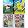 thumbnail image 2 of Porte-cartes Classeur d'Album de Cartes, Dossier de Protection Album de Cartes de Collection, 4 Pochettes avec 30 Pages Capacité de 240 Cartes de Collection, Cadeau pour Enfants (CK8), 2 of 6